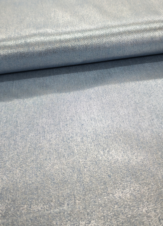 Baumwoll - Jeans - mit Glanz